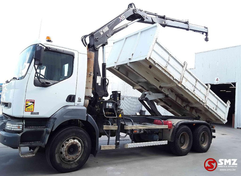 Самосвал, Автоманипулятор Renault Kerax 370 Hiab 144B-2: фото 5
