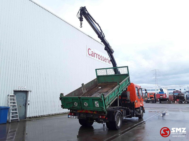 Самосвал, Автоманипулятор Renault Midlum 210 Hiab 102 manual pump: фото 8