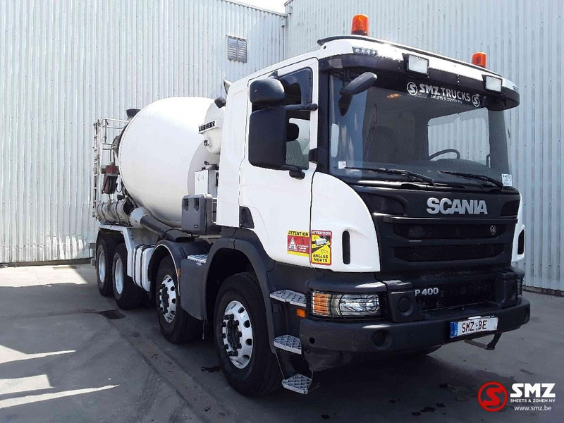 Scania P 400 8m3 + transportband - Автобетоносмеситель: фото 1 Scania P 400 8m3 + transportband - Автобетоносмеситель: фото 1
