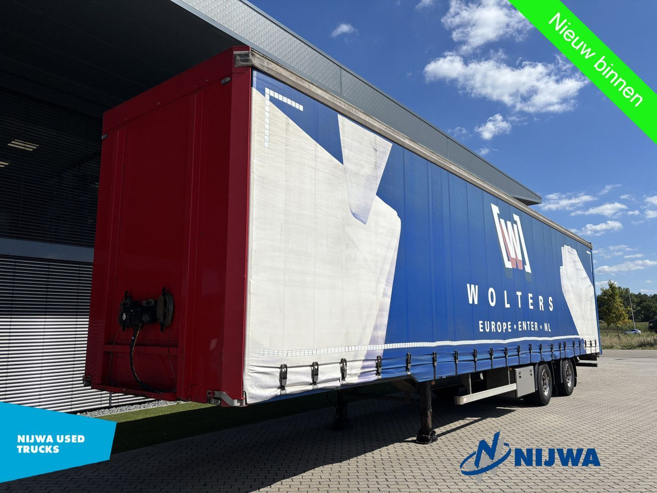 Pacton LXD 230 Schuifzeil + Achterdeuren - Тентованный полуприцеп: фото 1 Pacton LXD 230 Schuifzeil + Achterdeuren - Тентованный полуприцеп: фото 1