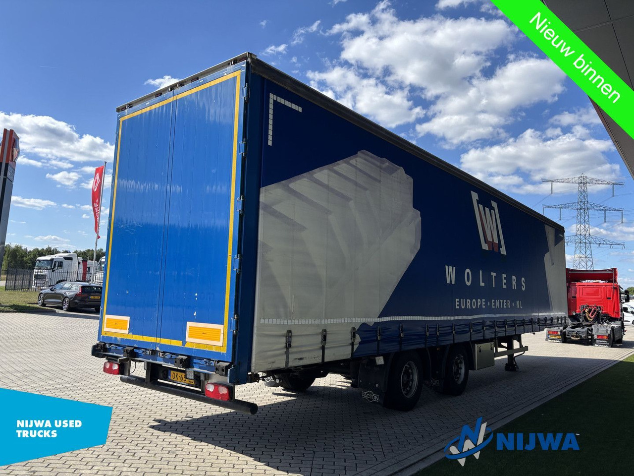 Pacton LXD 230 Schuifzeil + Achterdeuren - Тентованный полуприцеп: фото 3 Pacton LXD 230 Schuifzeil + Achterdeuren - Тентованный полуприцеп: фото 3