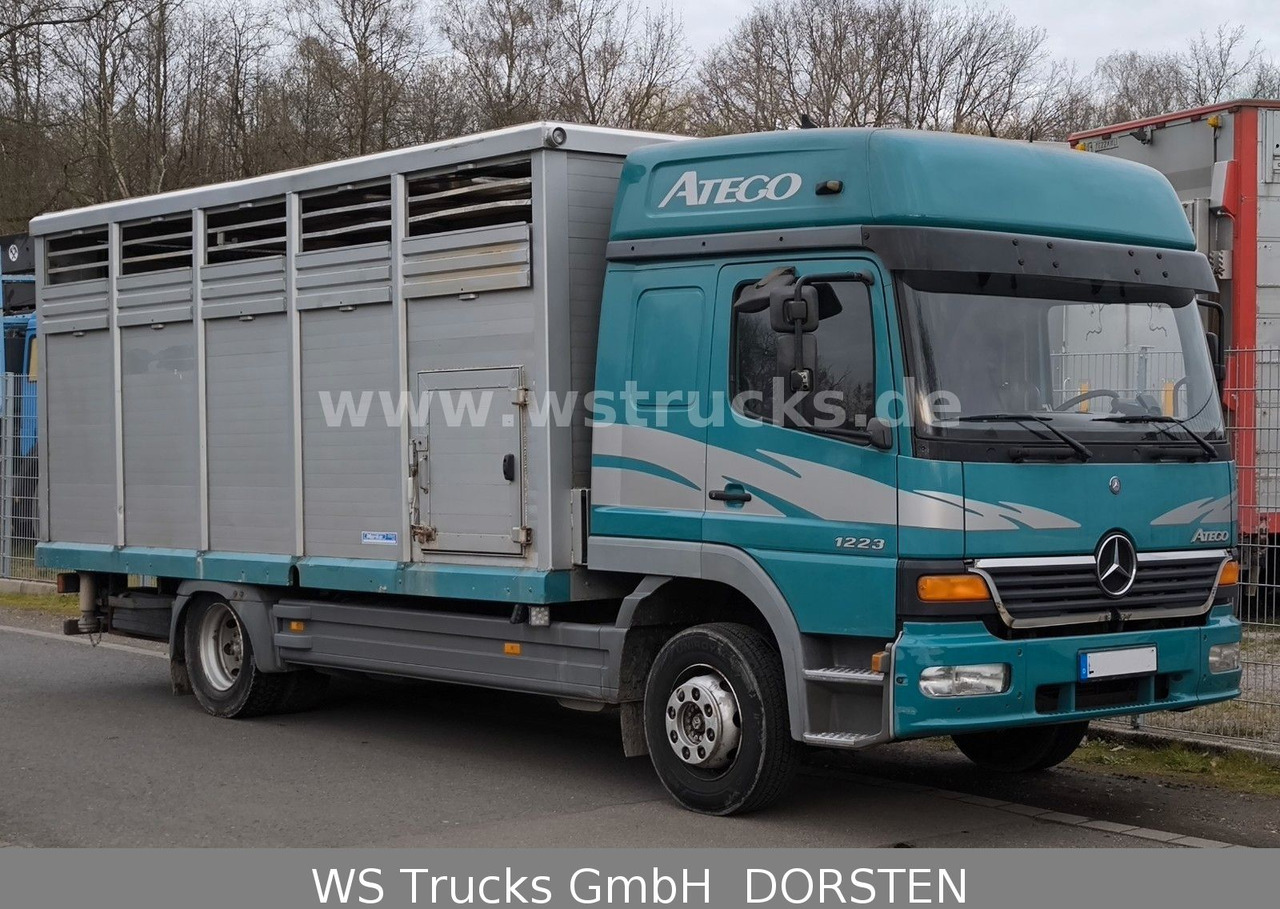 Коневоз Mercedes-Benz Atego 1223  1 Stock Hohe Gitter  Viehtransporter: фото 22