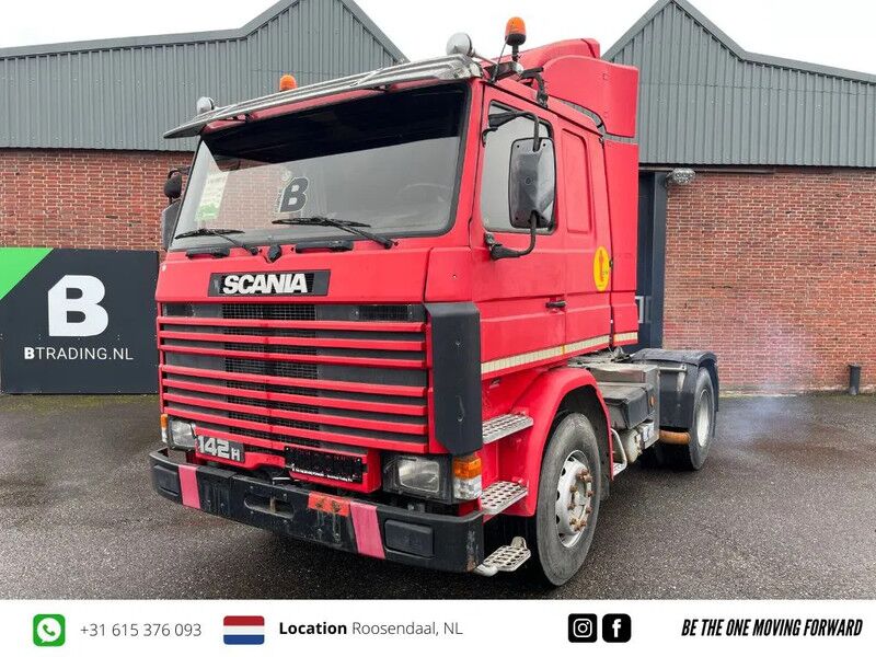 Scania R142-V8 - Spring/Spring - NO rust - 40.968 - Тягач: фото 1 Scania R142-V8 - Spring/Spring - NO rust - 40.968 - Тягач: фото 1