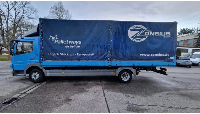 Mercedes-Benz Atego 818 blatt 7m Pritsche E5 Klima Schalter - Грузовик: фото 1 Mercedes-Benz Atego 818 blatt 7m Pritsche E5 Klima Schalter - Грузовик: фото 1
