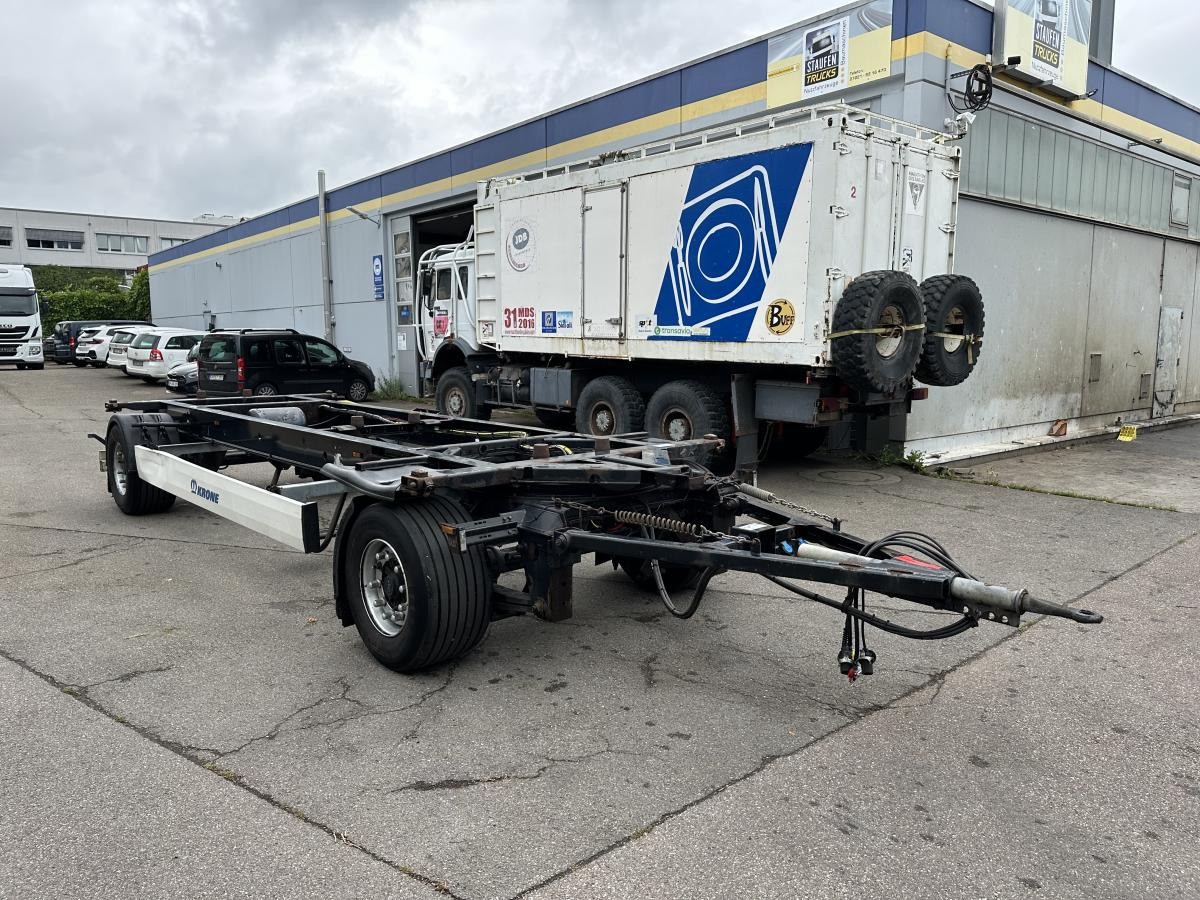 Прицеп-контейнеровоз/ Сменный кузов Krone 10 x Jumbo Lafette deutsche Anh. TÜV NEU!: фото 1