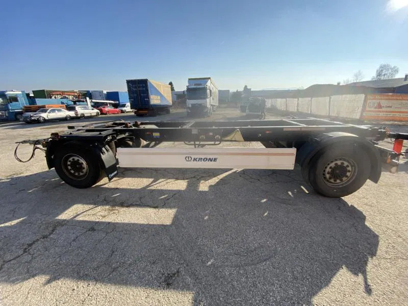 Krone 2- Achs Lafette !! HU/ TÜV NEU !! 2- Achs Lafette !! HU/ TÜV NEU !! - Прицеп-контейнеровоз/ Сменный кузов: фото 1 Krone 2- Achs Lafette !! HU/ TÜV NEU !! 2- Achs Lafette !! HU/ TÜV NEU !! - Прицеп-контейнеровоз/ Сменный кузов: фото 1