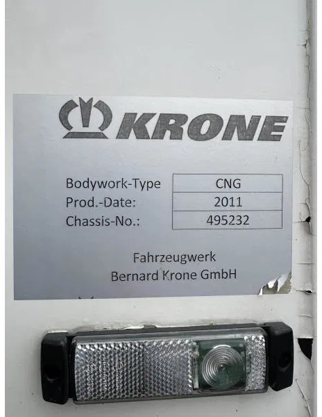 Новый Полуприцеп-рефрижератор Krone Cool Liner 2 - Achs CITYSATTEL Lenkachse Carrier 1300 TÜV NEU!!: фото 10