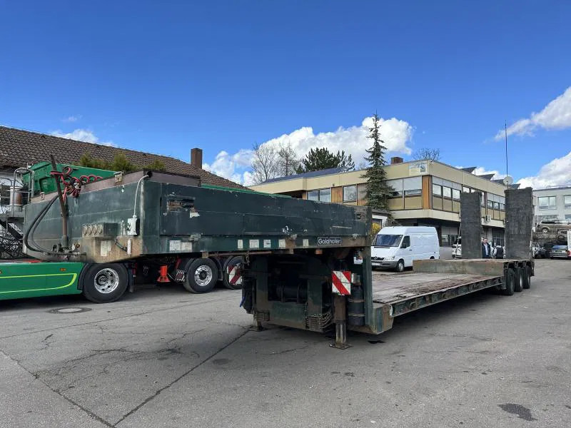 Goldhofer STZ -TL 3 -33/80 3-Achs TL 3x Lenk Rampen TÜV NEU! STZ -TL 3 -33/80 3-Achs TL 3x Lenk Rampen TÜV NEU! - Полуприцеп: фото 1 Goldhofer STZ -TL 3 -33/80 3-Achs TL 3x Lenk Rampen TÜV NEU! STZ -TL 3 -33/80 3-Achs TL 3x Lenk Rampen TÜV NEU! - Полуприцеп: фото 1