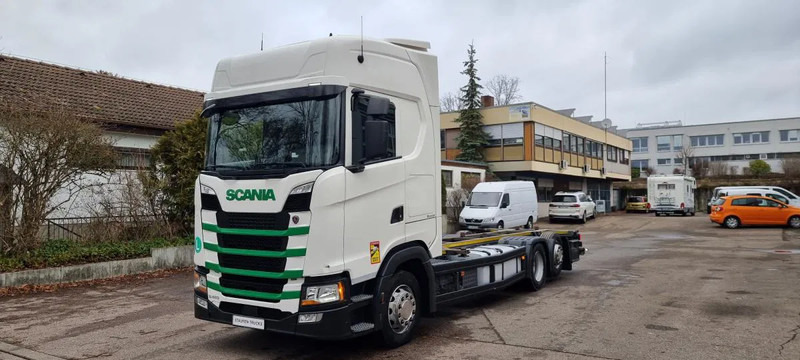 Scania 6X2 BDF Intarder Lenkachse VANTEC hyd Hubr - Грузовик-контейнеровоз/ Сменный кузов: фото 1 Scania 6X2 BDF Intarder Lenkachse VANTEC hyd Hubr - Грузовик-контейнеровоз/ Сменный кузов: фото 1