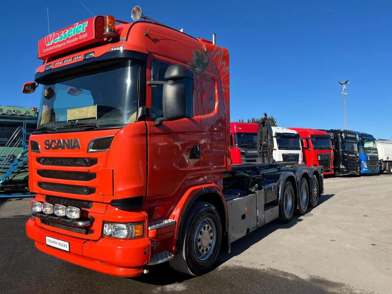 Scania R500 R500 8x4*VELSYCON Combilift*Silosteller*Abroller - Крюковой мультилифт: фото 2 Scania R500 R500 8x4*VELSYCON Combilift*Silosteller*Abroller - Крюковой мультилифт: фото 2