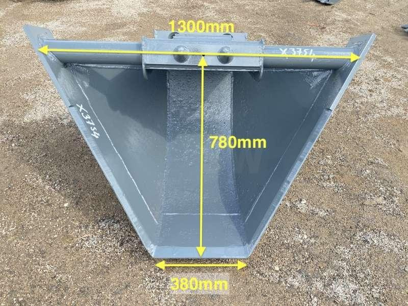MECALAC 1300 / 380mm - Serie 12 - Ковш для экскаватора для Строительной техники: фото 2 MECALAC 1300 / 380mm - Serie 12 - Ковш для экскаватора для Строительной техники: фото 2