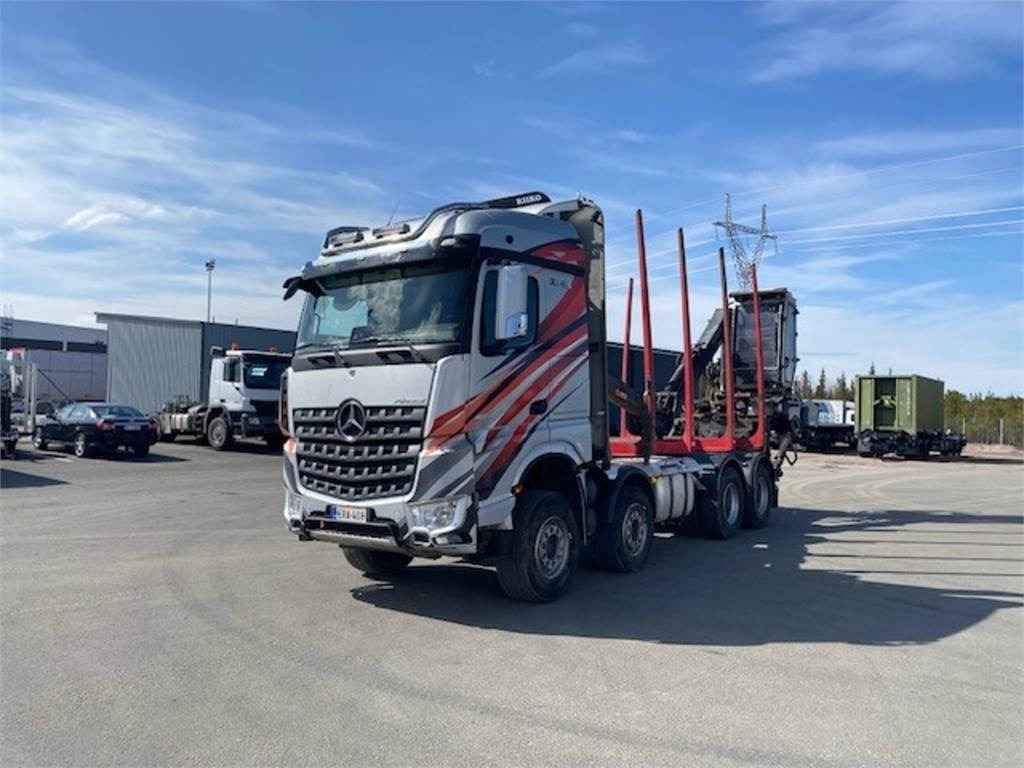 Mercedes-Benz AROCS 3763 8x4/4 Riikonen puuvarustus - Лесовоз: фото 1 Mercedes-Benz AROCS 3763 8x4/4 Riikonen puuvarustus - Лесовоз: фото 1