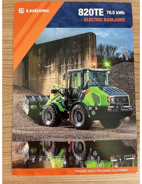 LIUGONG 820 TE vollelektrisch, 6.600 kg, 1.2 cbm - Колёсный погрузчик: фото 3 LIUGONG 820 TE vollelektrisch, 6.600 kg, 1.2 cbm - Колёсный погрузчик: фото 3