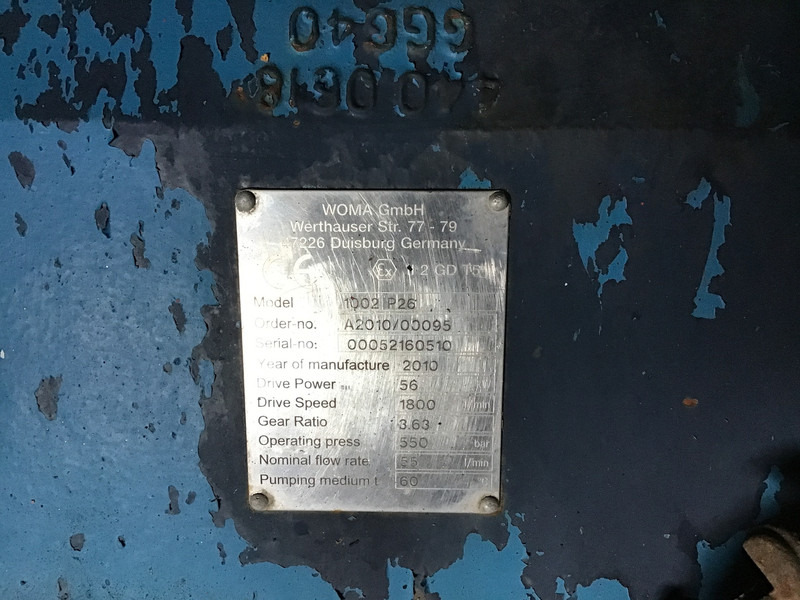 Ford 2714E POMP 550 BAR USED - Насос для воды: фото 4 Ford 2714E POMP 550 BAR USED - Насос для воды: фото 4