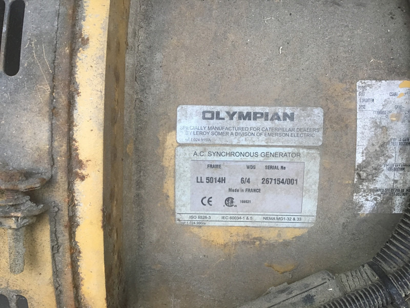Perkins OLYMPIAN GEH250 GENERATOR 250KVA FOR PARTS - Электрогенератор: фото 4 Perkins OLYMPIAN GEH250 GENERATOR 250KVA FOR PARTS - Электрогенератор: фото 4