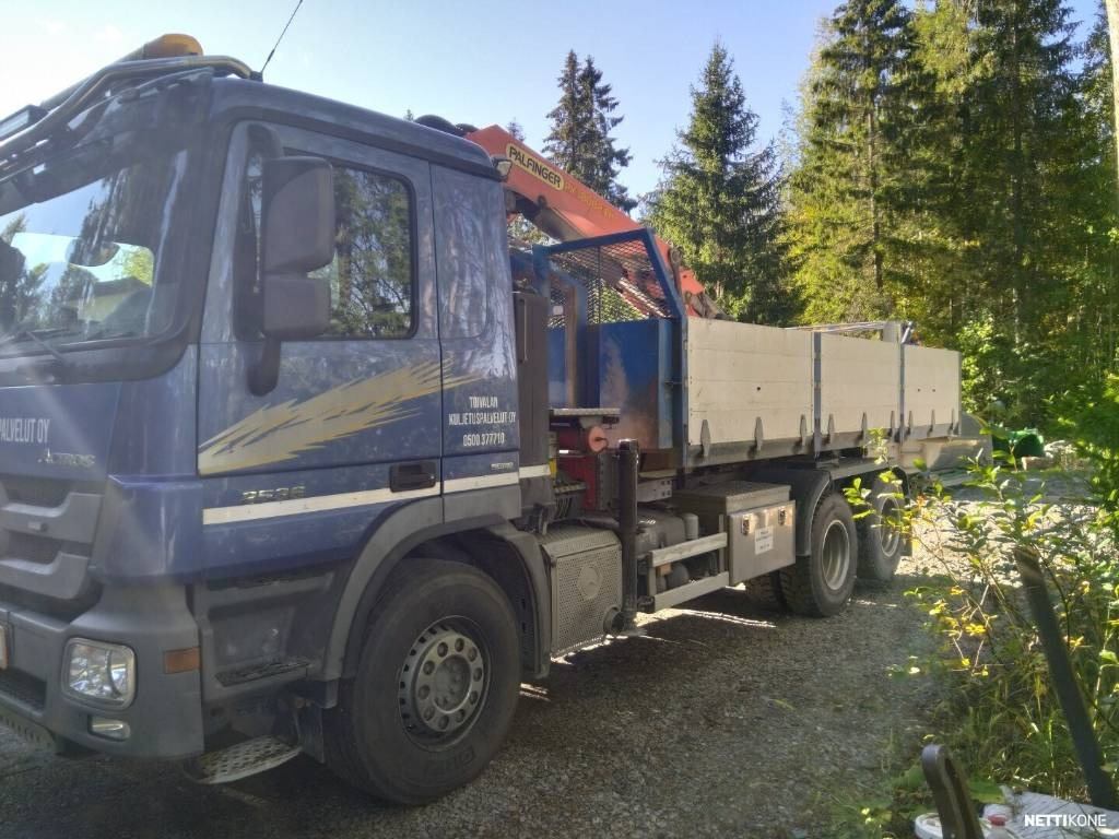 Mercedes-Benz Actros 2536, 6x2 - Портальный бункеровоз, Автоманипулятор: фото 1 Mercedes-Benz Actros 2536, 6x2 - Портальный бункеровоз, Автоманипулятор: фото 1