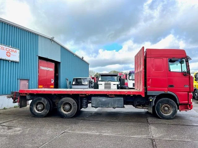 DAF 95-430XF SPACECAB 6x4 FULL STEEL WITH OPEN BODY (EURO 3 / 9.000 KG. FRONT AXLE / FULL STEEL SUSPENSION / REDUCTION AXLES / ZF16 - Грузовик бортовой/ Платформа: фото 4 DAF 95-430XF SPACECAB 6x4 FULL STEEL WITH OPEN BODY (EURO 3 / 9.000 KG. FRONT AXLE / FULL STEEL SUSPENSION / REDUCTION AXLES / ZF16 - Грузовик бортовой/ Платформа: фото 4