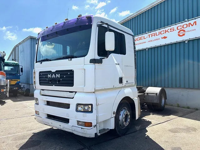 MAN TGA 18.410 BLS XL (6-CILINDERHEADS) (ZF16 MANUAL GEARBOX / ZF-INTARDER / P.T.O.) - Тягач: фото 1 MAN TGA 18.410 BLS XL (6-CILINDERHEADS) (ZF16 MANUAL GEARBOX / ZF-INTARDER / P.T.O.) - Тягач: фото 1