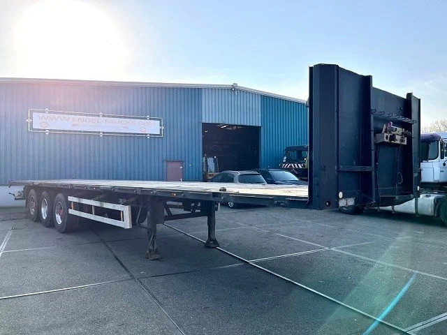 Van Hool 3B1047 13.60M. FLATBED TRAILER WITH 40FT TWISTLOCKS (SAF-AXLES / DISC BRAKES / 40FT TWISTLOCKS) - Полуприцеп бортовой/ Платформа: фото 2 Van Hool 3B1047 13.60M. FLATBED TRAILER WITH 40FT TWISTLOCKS (SAF-AXLES / DISC BRAKES / 40FT TWISTLOCKS) - Полуприцеп бортовой/ Платформа: фото 2