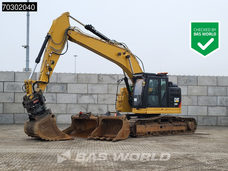 Caterpillar 335 FL CR OilQuick - 3 Buckets - Гусеничный экскаватор: фото 1 Caterpillar 335 FL CR OilQuick - 3 Buckets - Гусеничный экскаватор: фото 1
