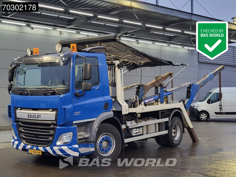 DAF CF 400 4X2 NL-Truck ACC 13T VDL skiploader Euro 6 - Портальный бункеровоз: фото 1 DAF CF 400 4X2 NL-Truck ACC 13T VDL skiploader Euro 6 - Портальный бункеровоз: фото 1