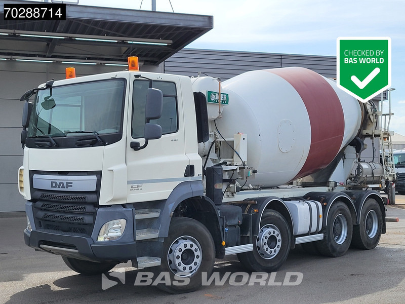 DAF CF 410 8X4 9m3 Imer Mixer Big-Axle Manual Euro 6 - Автобетоносмеситель: фото 1 DAF CF 410 8X4 9m3 Imer Mixer Big-Axle Manual Euro 6 - Автобетоносмеситель: фото 1