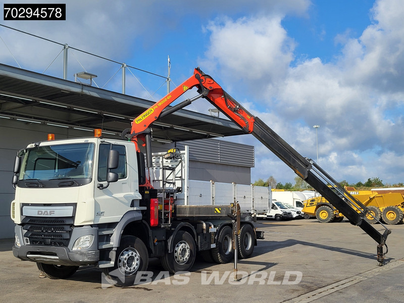 Самосвал, Автоманипулятор DAF CF 460 8X4 Palfinger PK18002 EH Crane tipper Retarder Big-Axle Steelsuspension Manual: фото 11