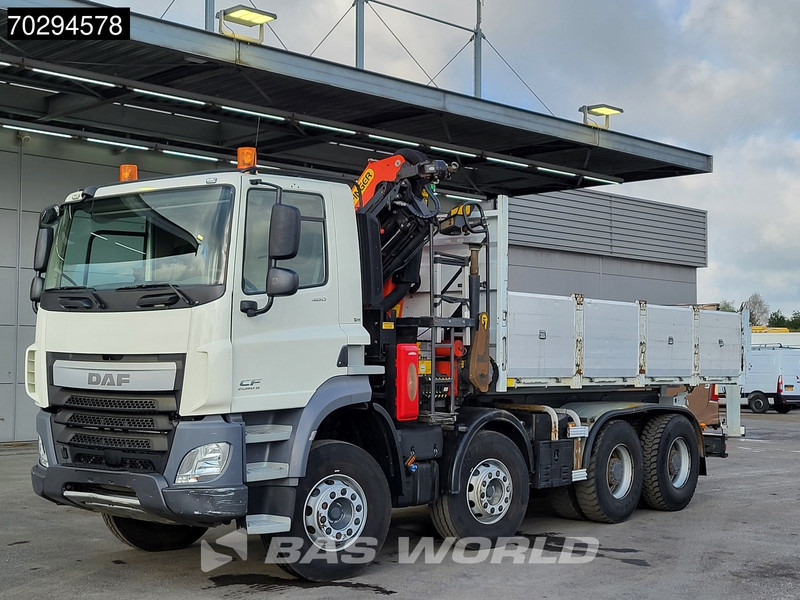 Самосвал, Автоманипулятор DAF CF 460 8X4 Palfinger PK18002 EH Crane tipper Retarder Big-Axle Steelsuspension Manual: фото 14