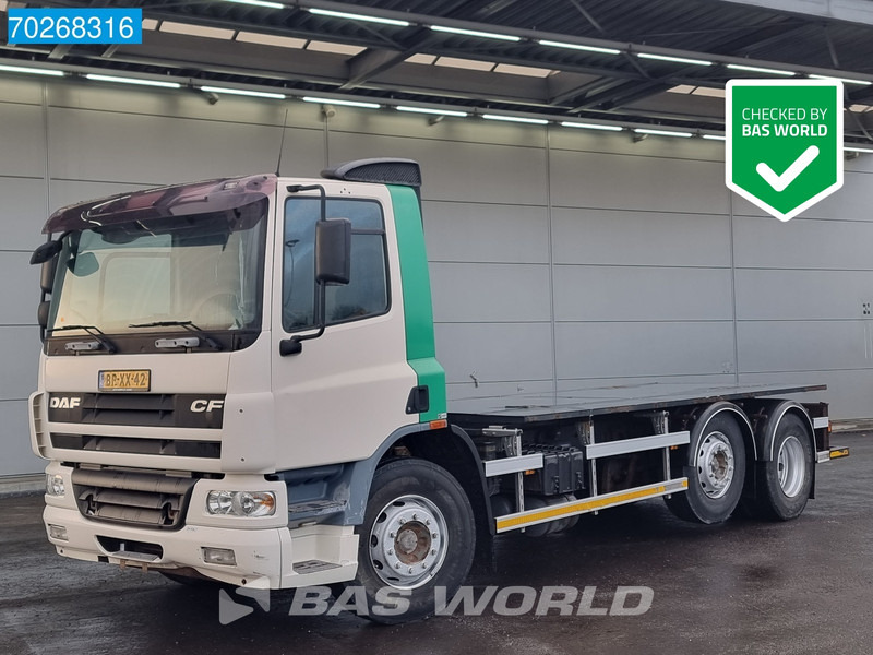 DAF CF75.250 6X2 NL-Truck open plateau PTO Lift+Lenkachse Euro 3 - Грузовик бортовой/ Платформа: фото 1 DAF CF75.250 6X2 NL-Truck open plateau PTO Lift+Lenkachse Euro 3 - Грузовик бортовой/ Платформа: фото 1