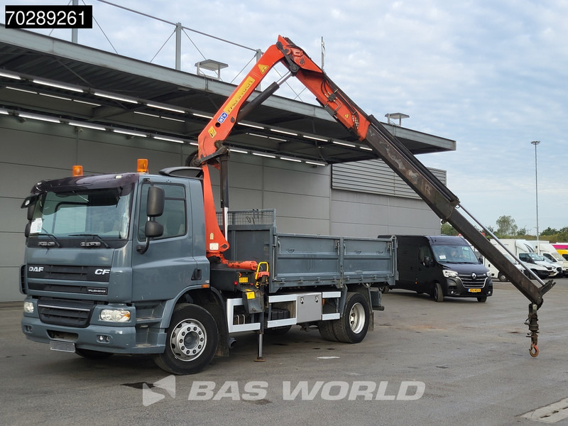 DAF CF75.250 FA75 4X2 Palfinger PK11000 Crane 8m3 tipper Manual Euro 4 - Самосвал, Автоманипулятор: фото 3 DAF CF75.250 FA75 4X2 Palfinger PK11000 Crane 8m3 tipper Manual Euro 4 - Самосвал, Автоманипулятор: фото 3