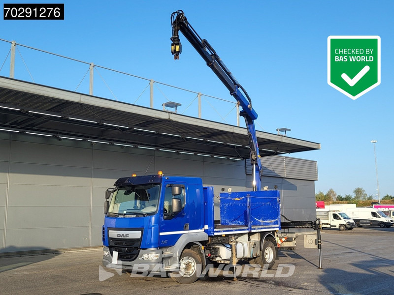 DAF LF 260 LF 4X2 HIAB 111 B-2 Hiduo Crane Automatic ACC Euro 6 - Грузовик бортовой/ Платформа, Автоманипулятор: фото 1 DAF LF 260 LF 4X2 HIAB 111 B-2 Hiduo Crane Automatic ACC Euro 6 - Грузовик бортовой/ Платформа, Автоманипулятор: фото 1