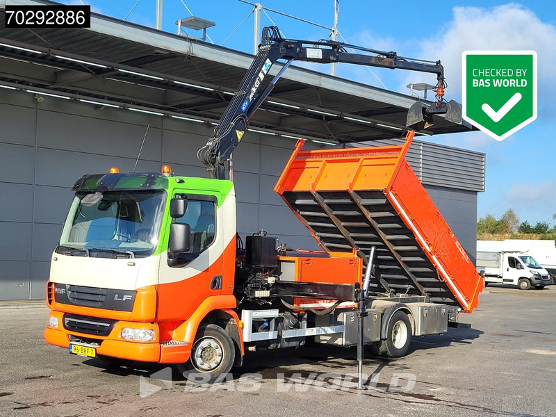 DAF LF45.210 LF 4X2 MKG HLK 66 Crane Manual Euro 5 - Самосвал, Автоманипулятор: фото 1 DAF LF45.210 LF 4X2 MKG HLK 66 Crane Manual Euro 5 - Самосвал, Автоманипулятор: фото 1