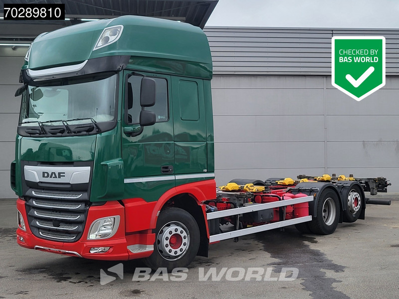 DAF XF 480 6X2 Retarder BDF Lift-Axle Automatic Navi ACC Euro 6 - Грузовик-контейнеровоз/ Сменный кузов: фото 1 DAF XF 480 6X2 Retarder BDF Lift-Axle Automatic Navi ACC Euro 6 - Грузовик-контейнеровоз/ Сменный кузов: фото 1