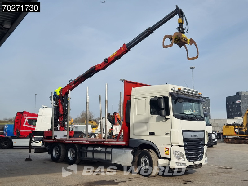 DAF XF 510 6X4 Jonsered Z-Crane SC ACC Retarder Euro 6 - Лесовоз, Автоманипулятор: фото 3 DAF XF 510 6X4 Jonsered Z-Crane SC ACC Retarder Euro 6 - Лесовоз, Автоманипулятор: фото 3