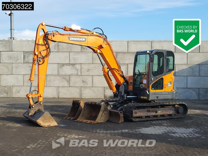 Doosan DX85 R-3 A/C - 3 Buckets - Мини-экскаватор: фото 1 Doosan DX85 R-3 A/C - 3 Buckets - Мини-экскаватор: фото 1