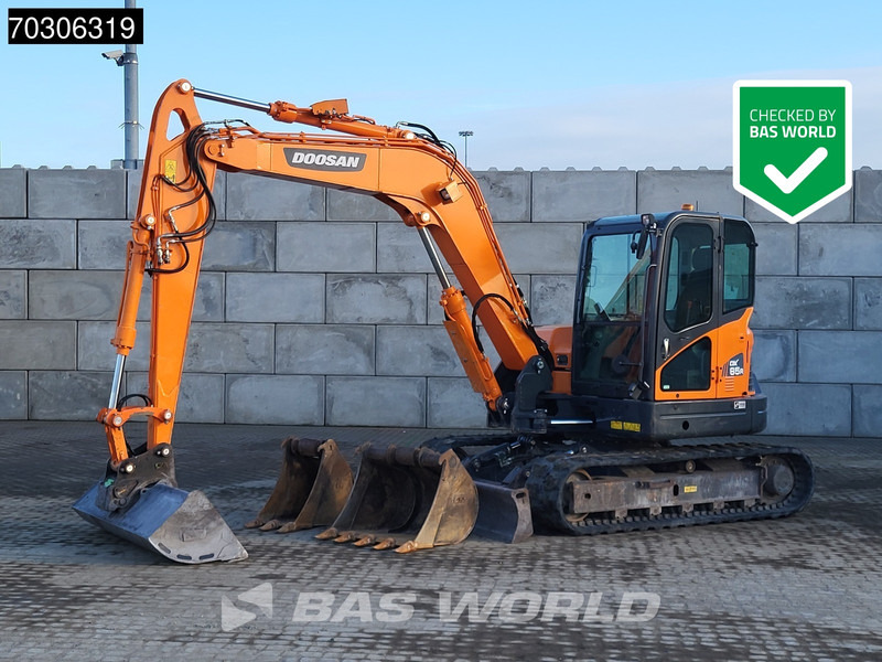 Doosan DX85 R-3 A/C - 3 Buckets - Мини-экскаватор: фото 1 Doosan DX85 R-3 A/C - 3 Buckets - Мини-экскаватор: фото 1