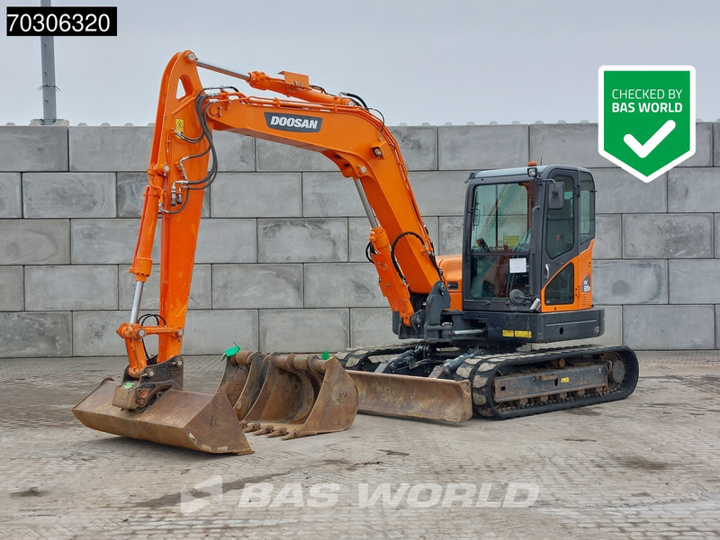 Doosan DX85 R-3 A/C - 3 Buckets - Мини-экскаватор: фото 1 Doosan DX85 R-3 A/C - 3 Buckets - Мини-экскаватор: фото 1