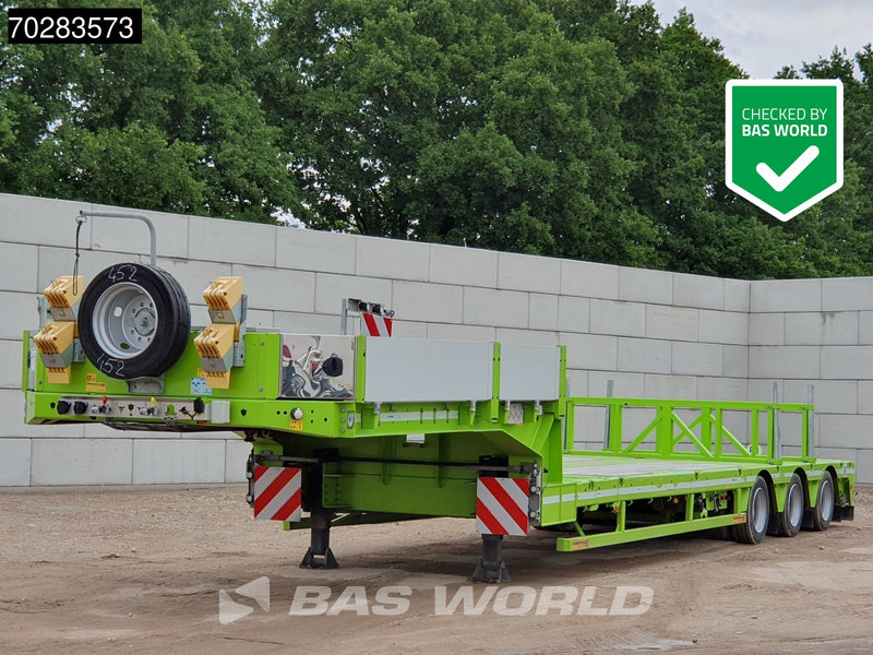 Faymonville F-S43-1AAF 3 axles Extendable Twistlocks 3x Hydraulic Steering Galvanised - Низкорамный полуприцеп: фото 1 Faymonville F-S43-1AAF 3 axles Extendable Twistlocks 3x Hydraulic Steering Galvanised - Низкорамный полуприцеп: фото 1