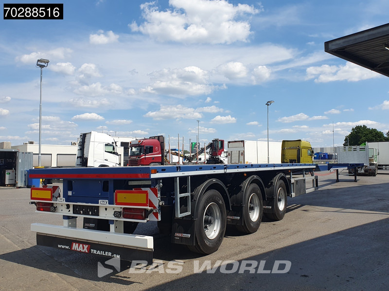 Faymonville MAX210-Z-3AA-13.60-22.5-2.54 3 axles 29M 2x extendable 3x steering axle twistlocks - Полуприцеп бортовой/ Платформа: фото 5 Faymonville MAX210-Z-3AA-13.60-22.5-2.54 3 axles 29M 2x extendable 3x steering axle twistlocks - Полуприцеп бортовой/ Платформа: фото 5