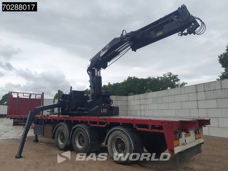 Floor FLO-12-28H HIAB R-330-F4 Crane Kran - Полуприцеп бортовой/ Платформа: фото 2 Floor FLO-12-28H HIAB R-330-F4 Crane Kran - Полуприцеп бортовой/ Платформа: фото 2