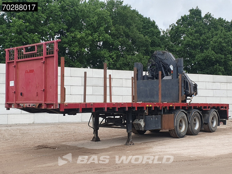 Floor FLO-12-28H HIAB R-330-F4 Crane Kran - Полуприцеп бортовой/ Платформа: фото 3 Floor FLO-12-28H HIAB R-330-F4 Crane Kran - Полуприцеп бортовой/ Платформа: фото 3