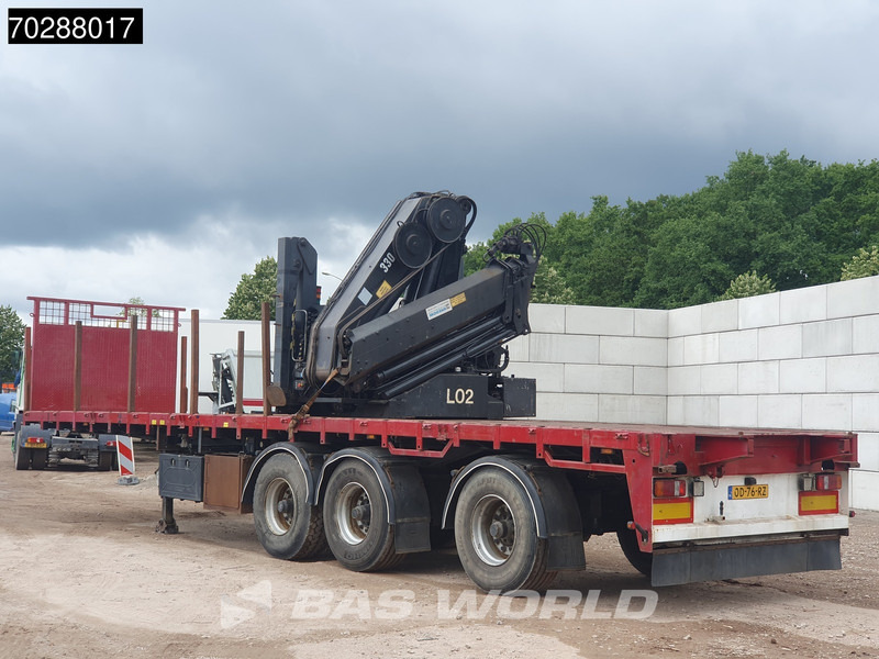 Floor FLO-12-28H HIAB R-330-F4 Crane Kran - Полуприцеп бортовой/ Платформа: фото 5 Floor FLO-12-28H HIAB R-330-F4 Crane Kran - Полуприцеп бортовой/ Платформа: фото 5