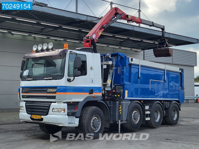 Ginaf X4243TS 8X4 NL-Truck HMF1643-Z Crane 17m3 Ruizeveld Tipper Big-Axle Lift+Lenkachse - Самосвал, Автоманипулятор: фото 2 Ginaf X4243TS 8X4 NL-Truck HMF1643-Z Crane 17m3 Ruizeveld Tipper Big-Axle Lift+Lenkachse - Самосвал, Автоманипулятор: фото 2