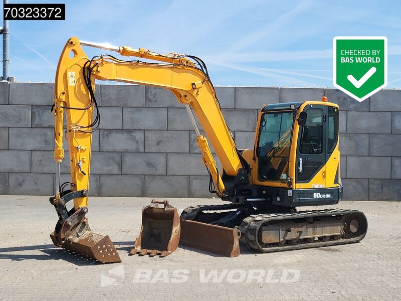 Hyundai R80 CR-9A - Мини-экскаватор: фото 1 Hyundai R80 CR-9A - Мини-экскаватор: фото 1