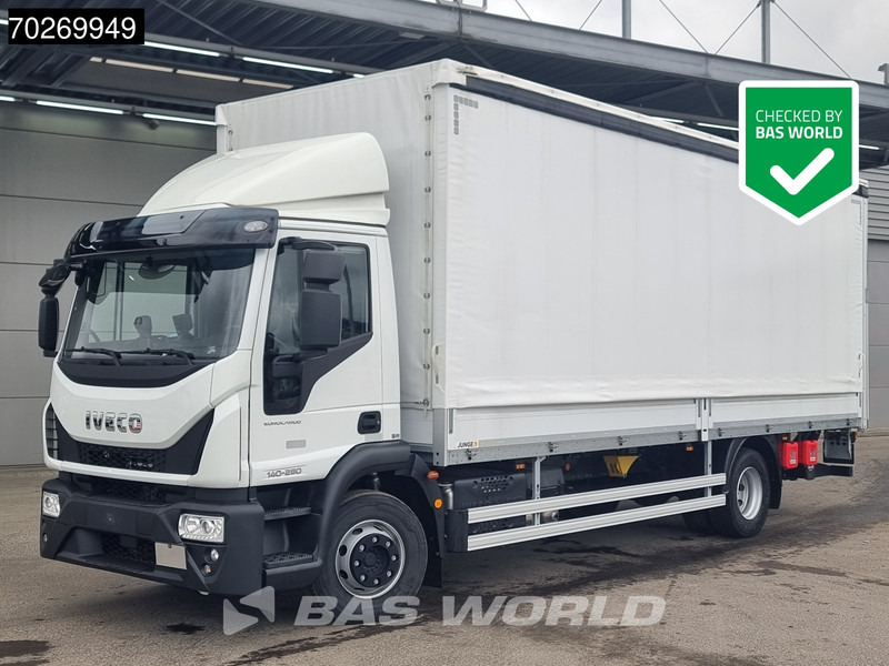 Iveco Eurocargo 140E280 4X2 2024 registration 14tonner Ladebordwand Automatic Euro 6 - Тентованный грузовик: фото 1 Iveco Eurocargo 140E280 4X2 2024 registration 14tonner Ladebordwand Automatic Euro 6 - Тентованный грузовик: фото 1