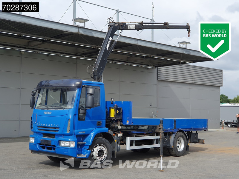 Iveco Eurocargo 180E250 4X2 18tonner MKG-HLK66 Crane Kran Manual Euro 5 - Грузовик бортовой/ Платформа, Автоманипулятор: фото 1 Iveco Eurocargo 180E250 4X2 18tonner MKG-HLK66 Crane Kran Manual Euro 5 - Грузовик бортовой/ Платформа, Автоманипулятор: фото 1