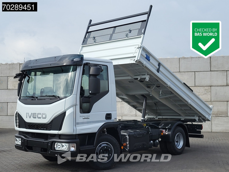 Iveco Eurocargo 80E210 4X2 NEW! 3-SIDED 4m3 Tipper Manual Hydraulic ACC Euro 6 - Самосвал: фото 1 Iveco Eurocargo 80E210 4X2 NEW! 3-SIDED 4m3 Tipper Manual Hydraulic ACC Euro 6 - Самосвал: фото 1