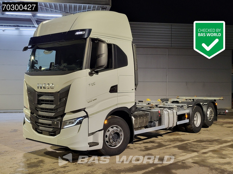 Iveco S-Way 510 6X2 BDF Full Air Suspension Automatic Retarder ACC Euro 6 - Грузовик-контейнеровоз/ Сменный кузов: фото 1 Iveco S-Way 510 6X2 BDF Full Air Suspension Automatic Retarder ACC Euro 6 - Грузовик-контейнеровоз/ Сменный кузов: фото 1