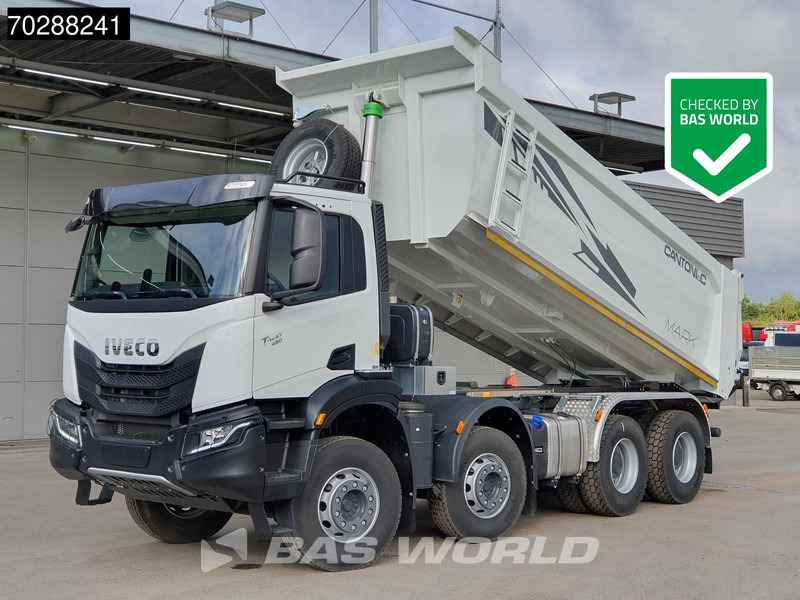 Iveco T-Way 450 8X4 NEW! 20m3 Cantoni tipper Steelsuspension Big-Axle Automatic Euro 6 - Самосвал: фото 1 Iveco T-Way 450 8X4 NEW! 20m3 Cantoni tipper Steelsuspension Big-Axle Automatic Euro 6 - Самосвал: фото 1