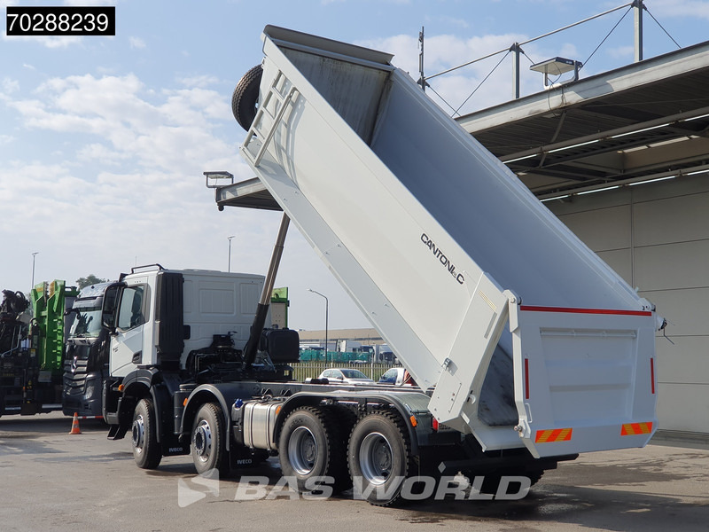 Iveco T-Way 450 8X4 New! 20m3 Cantoni Tipper Steelsuspension Big-Axle Automatic Euro 6 - Самосвал: фото 2 Iveco T-Way 450 8X4 New! 20m3 Cantoni Tipper Steelsuspension Big-Axle Automatic Euro 6 - Самосвал: фото 2